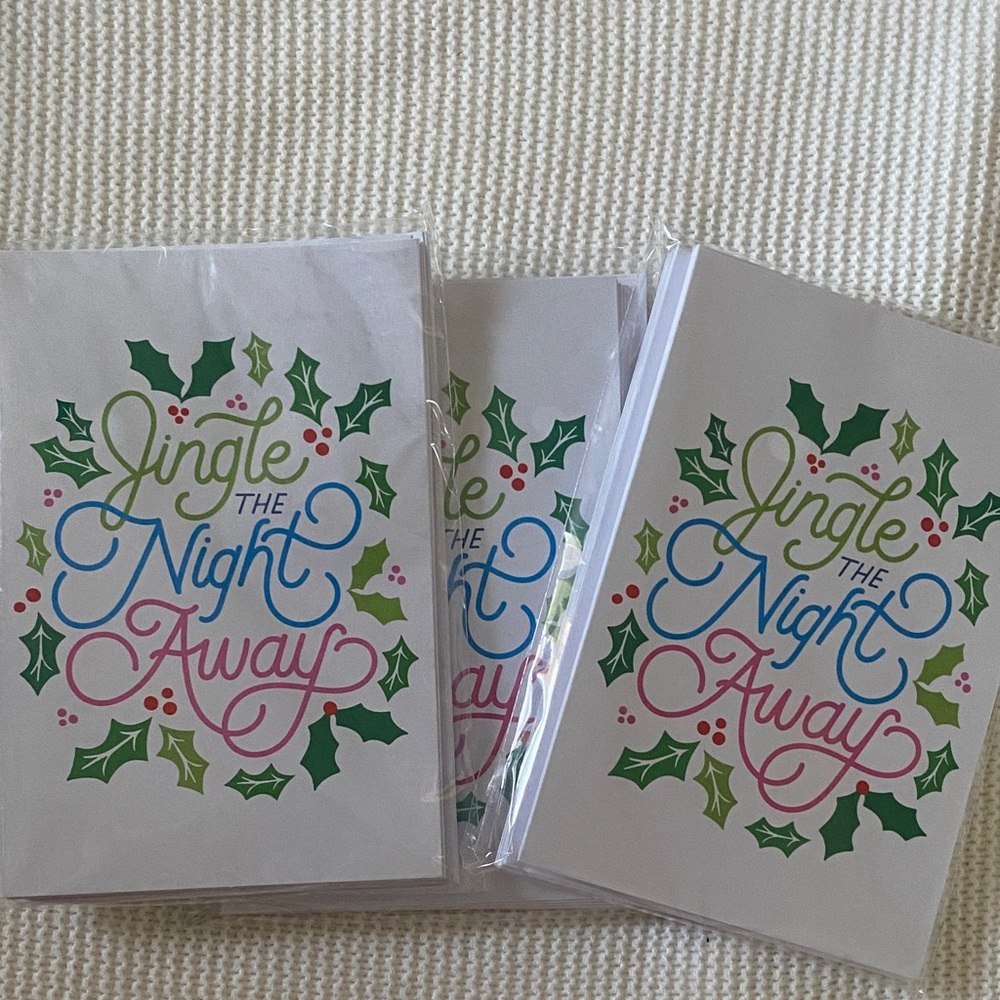 Holiday cards with envelopes